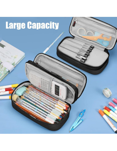 Estuche de Lápices FINPAC Gran Capacidad 21.8x10.9 cm