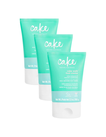Crema para Pies Triplemint Cake Beauty 300 ml (Paquete de 3) Crema para Pies Triplemint Cake Beauty 300 ml (Paquete de 3)