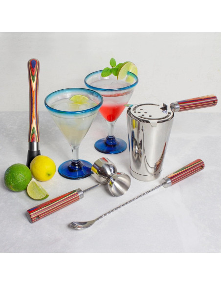 Kit de Bartender Totally Bamboo Marrakesh 4 Piezas Kit de Bartender Totally Bamboo Marrakesh 4 Piezas