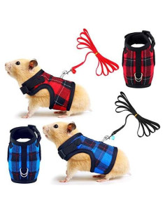 Juego de Arnés y Correa Weewooday para Cobayas y Hurones S