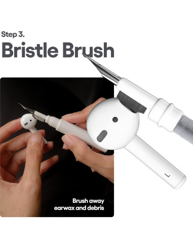 Kit de limpieza KeyBudz Air Care para AirPods y Pro - Blanco