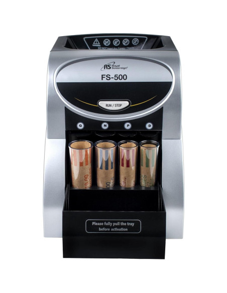 Clasificador de Monedas Soberano Real FS-500 - 156 monedas/min Clasificador de Monedas Soberano Real FS-500 - 156 monedas/min