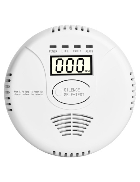 Detector de Monóxido de Carbono Awatin WA668 con Pantalla LED Detector de Monóxido de Carbono Awatin WA668 con Pantalla LED