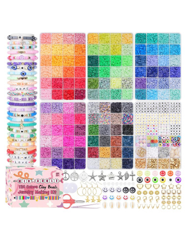 Kit de Fabricación de Pulseras de Amistad Mio Angle 120 Colores