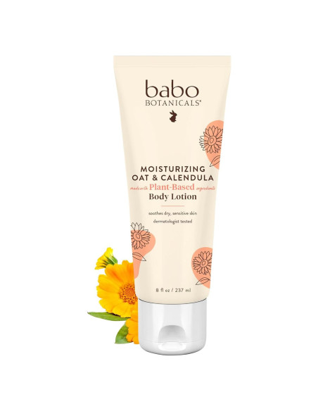 Loción Corporal Hidratante Babo Botanicals 236.6 ml Avena Caléndula Loción Corporal Hidratante Babo Botanicals 236.6 ml Avena Caléndula