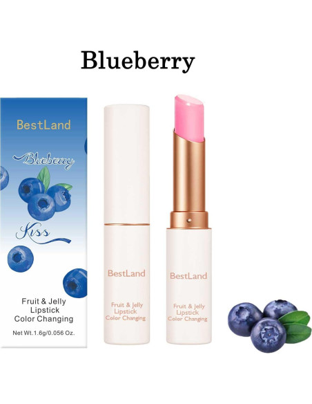 Juego de 3 Pintalabios de Gel BestLand - Aguacate, Uva, Arándano Juego de 3 Pintalabios de Gel BestLand - Aguacate, Uva, Arándano