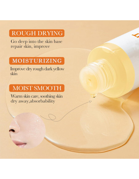 Kit de Cuidado Facial de Cúrcuma Etuanxi 11 Piezas Kit de Cuidado Facial de Cúrcuma Etuanxi 11 Piezas