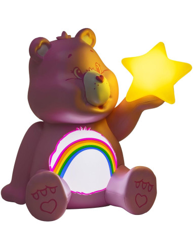 Luz Nocturna LED Cheer Bear Paladone - Decoración Multicolor