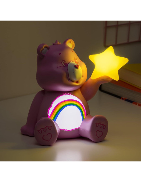 Luz Nocturna LED Cheer Bear Paladone - Decoración Multicolor Luz Nocturna LED Cheer Bear Paladone - Decoración Multicolor