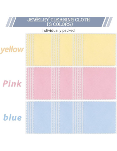 Paños de Pulido Moukeren 150 Pcs Microfibra 8x8 cm