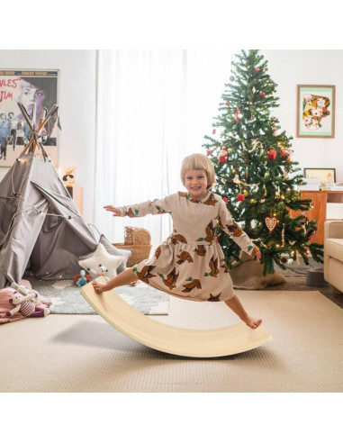 Tabla de Equilibrio Wobble Gentle Monster Madera 89 cm Azul