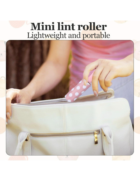 20 Mini Rodillos Quitapelusas Maahongh para Viaje 600 Hojas 20 Mini Rodillos Quitapelusas Maahongh para Viaje 600 Hojas