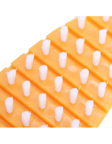 Cepillo para Verduras y Patatas TOPINCN Naranja 14x6cm