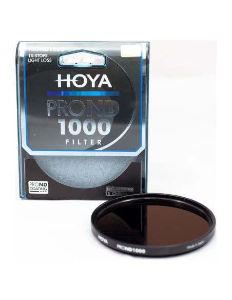 Filtro Pro ND 1000 Hoya 49 mm - Densidad Neutra 10 Paradas Filtro Pro ND 1000 Hoya 49 mm - Densidad Neutra 10 Paradas
