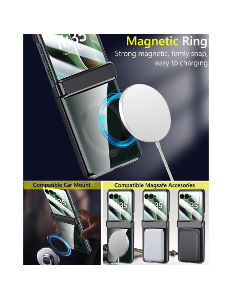 Funda Magnética Transparente para Motorola Razr Ultra 2025 Funda Magnética Transparente para Motorola Razr Ultra 2025