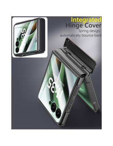 Funda Magnética Transparente para Motorola Razr Ultra 2025