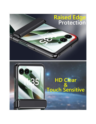 Funda Magnética Transparente para Motorola Razr Ultra 2025
