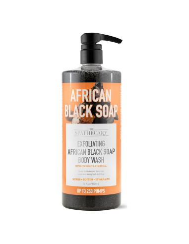 Jabón Negro Africano G2 Beauty 907g Exfoliante Coco Carbón