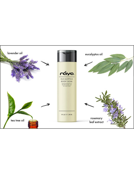 Baño de Eucalipto RAYA 236 ml | Relajante para Pies y Manos Baño de Eucalipto RAYA 236 ml | Relajante para Pies y Manos