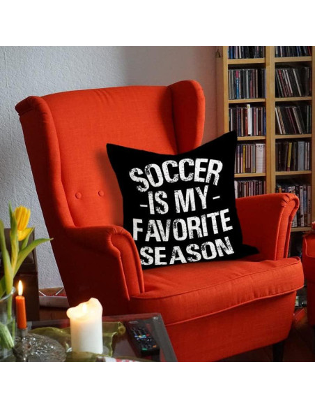 Fundas de Cojín Decorativas Rusenbao 45.72x45.72 cm Fútbol Fundas de Cojín Decorativas Rusenbao 45.72x45.72 cm Fútbol