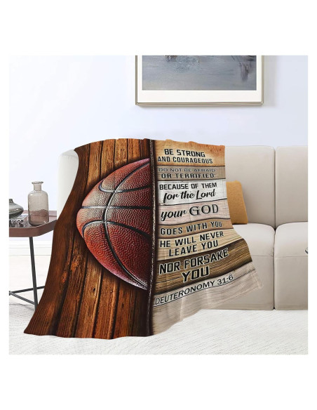 Manta de Franela Cálida Banonaty Baloncesto 100x125 cm Manta de Franela Cálida Banonaty Baloncesto 100x125 cm
