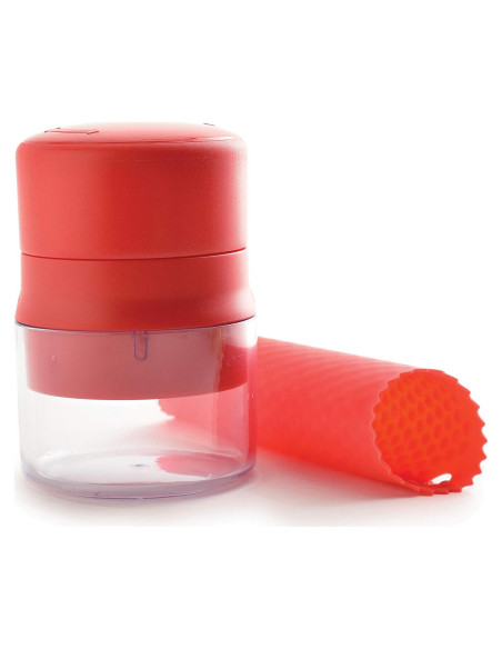 Norpro Twister y Pelador de Ajo Rojo 1151 - Utensilio de Cocina Norpro Twister y Pelador de Ajo Rojo 1151 - Utensilio de Cocina