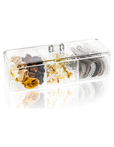 Organizador de Accesorios para el Cabello TelKeen 3 Compartimentos