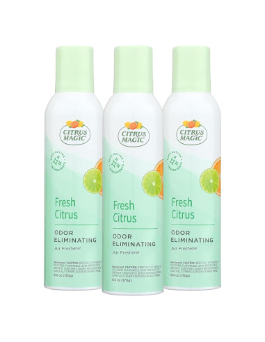 Spray Ambientador Citrus Magic 85g Pack de 3 - Cítricos Frescos