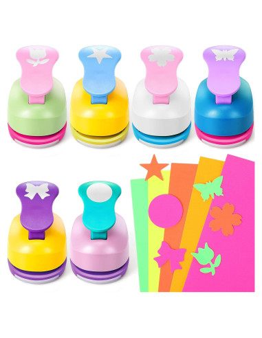 Troqueles de Papel para Manualidades CHENGU 16 Pcs 2.5 cm