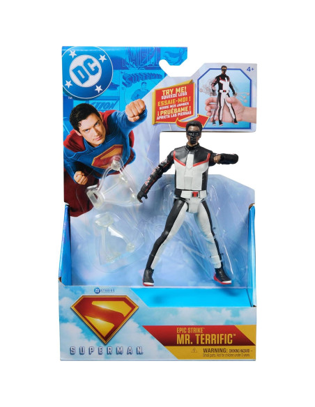 Figura de Acción Superman Mr. Terrific 15 cm Spin Master Figura de Acción Superman Mr. Terrific 15 cm Spin Master