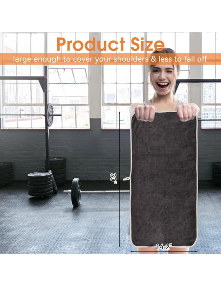 Paquete de 3 Toallas de Gimnasio Hoiny Microfibra 76x36 cm Paquete de 3 Toallas de Gimnasio Hoiny Microfibra 76x36 cm