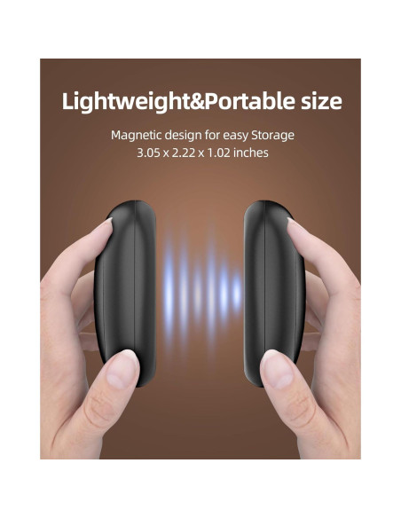 Calentadores de Manos Recargables Nhpoi 5200mAh 2-Pack Calentadores de Manos Recargables Nhpoi 5200mAh 2-Pack
