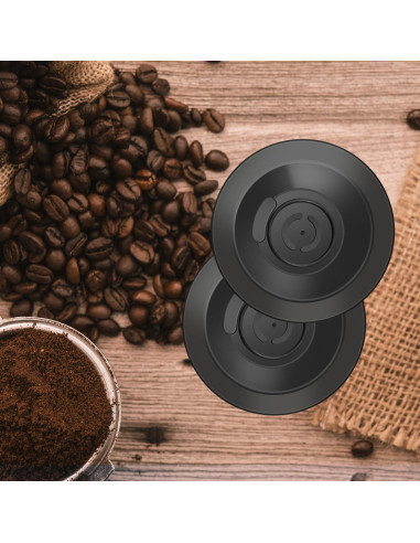Disco de Limpieza para Espresso Backflush SMLBJUTE 54mm - 2 Piezas