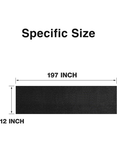 Forro de Estante Antideslizante PaBUSIOr 30 cm x 500 cm PVC Negro Forro de Estante Antideslizante PaBUSIOr 30 cm x 500 cm PVC Negro