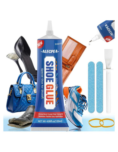 Kit de Reparación de Zapatos 120ml - Adhesivo Fuerte y Preciso