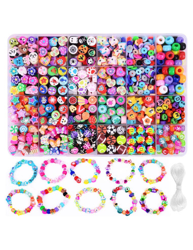 Kit de Pulseras de Arcilla Polimérica BBita 1000 Piezas
