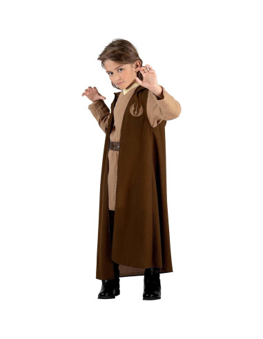 Disfraz Oficial Star Wars OBI-Wan Kenobi para Jóvenes - Túnica, Pantalones y Capa