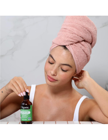 Aceite de Ricino Orgánico Cliganic 30ml Puro para Pestañas y Cabello