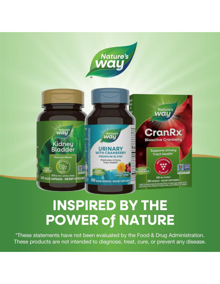 Mezcla Premium de Arándano Nature's Way 100 Cápsulas Veganas Mezcla Premium de Arándano Nature's Way 100 Cápsulas Veganas