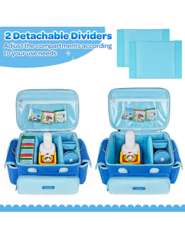 Funda de Almacenamiento Little Tikes para Toniebox y Storypod - Azul