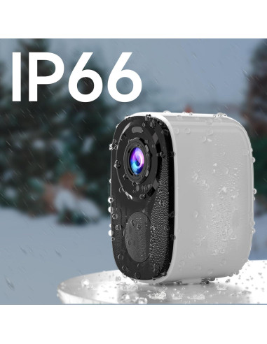 Cámara de Vigilancia Inalámbrica Rraycom 5MP con AI y Visión Nocturna