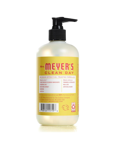 Jabón Líquido para Manos Mrs. Meyer's Limonada 354.88 ml Jabón Líquido para Manos Mrs. Meyer's Limonada 354.88 ml