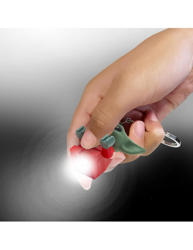 Llavero LED Grogu LEGO Star Wars 51mm con luz y batería