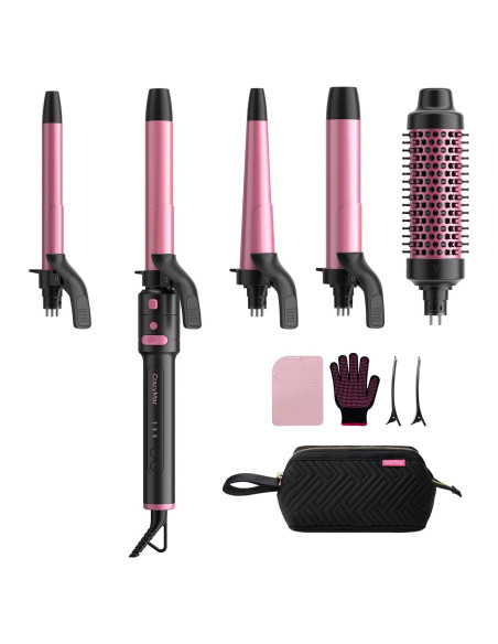 Rizador de Cabello Automático 5 en 1 CrazyMar - Cerámica 1.9-3.2 cm Rizador de Cabello Automático 5 en 1 CrazyMar - Cerámica 1.9-3.2 cm