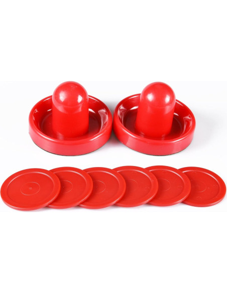 Pucks de Reemplazo Rojos East Eagle para Air Hockey - 6 Piezas Pucks de Reemplazo Rojos East Eagle para Air Hockey - 6 Piezas