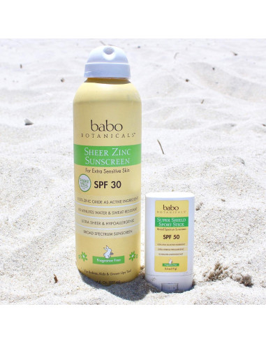 Protector Solar Stick Babo Botanicals SPF 50 - 17g - Orgánico