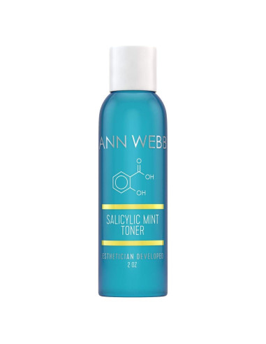 Tónico de Menta Salicílica ANN WEBB 60ml - Exfoliante Suave