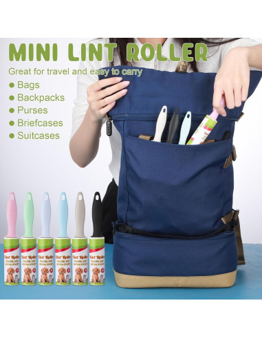 Rodillo Mini para Pelusa Hushee - Set de 24 Piezas Viaje