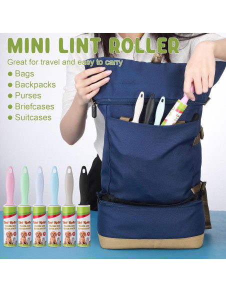 Rodillo Mini para Pelusa Hushee - Set de 24 Piezas Viaje