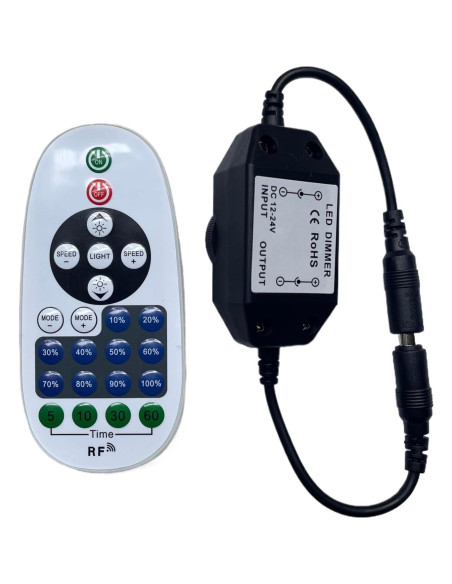 Controlador LED Regulable Inalámbrico 12V 23 Teclas 321 Controlador LED Regulable Inalámbrico 12V 23 Teclas 321